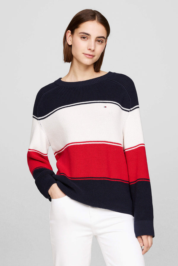 Tommy Hilfiger Color-blocks Knit Sweater